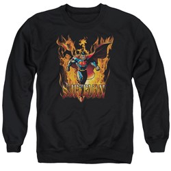 Superman - Mens Through The Fire Sweater