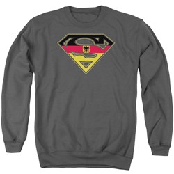 Superman - Mens German Shield Sweater