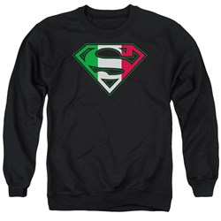 Superman - Mens Italian Shield Sweater