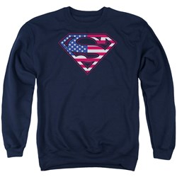 Superman - Mens U S Shield Sweater