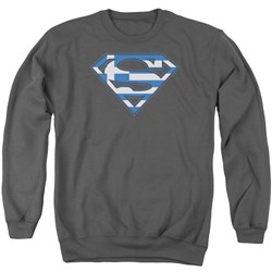 Superman - Mens Greek Shield Sweater