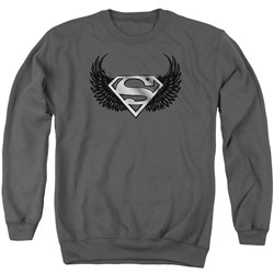 Superman - Mens Dirty Wings Sweater