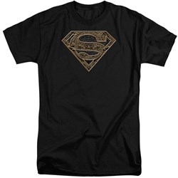 Superman - Mens Aztec Shield Tall T-Shirt