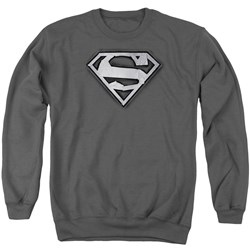 Superman - Mens Duct Tape Shield Sweater