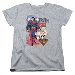Superman - Womens Truth Justice T-Shirt