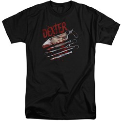 Dexter - Mens Blood Never Lies 2 Tall T-Shirt