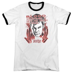 Dexter - Mens Blood Ringer T-Shirt