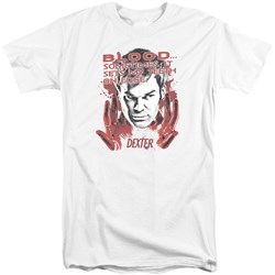 Dexter - Mens Blood Tall T-Shirt