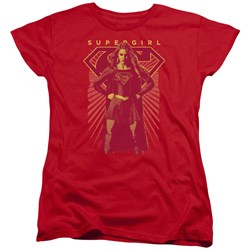 SuperGirl - Womens Ready Set T-Shirt
