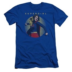 SuperGirl - Mens Classic Hero Premium Slim Fit T-Shirt