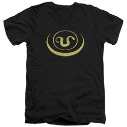 Stargate SG1 - Mens Goa'Uld Apothis Symbol V-Neck T-Shirt