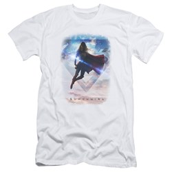 SuperGirl - Mens Endless Sky Premium Slim Fit T-Shirt