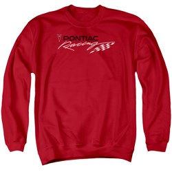 Pontiac - Mens Red Pontiac Racing Sweater