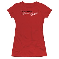 Pontiac - Juniors Red Pontiac Racing T-Shirt