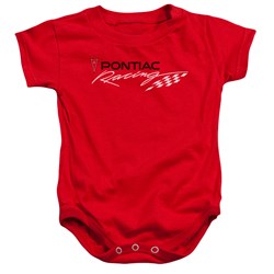 Pontiac - Toddler Red Pontiac Racing Onesie