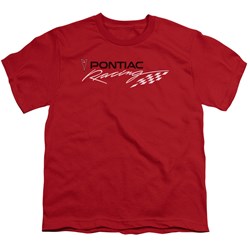 Pontiac - Big Boys Red Pontiac Racing T-Shirt
