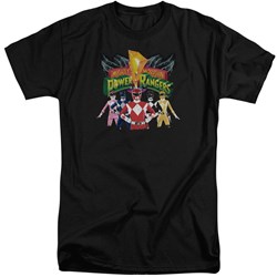 Power Rangers - Mens Rangers Unite Tall T-Shirt