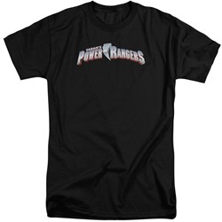 Power Rangers - Mens New Logo Tall T-Shirt