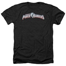 Power Rangers - Mens New Logo Heather T-Shirt