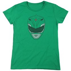 Power Rangers - Womens Green Ranger T-Shirt