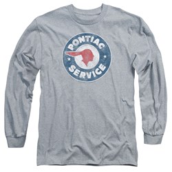 Pontiac - Mens Vintage Pontiac Service Long Sleeve T-Shirt