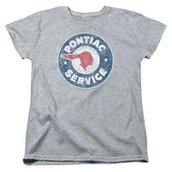 Pontiac - Womens Vintage Pontiac Service T-Shirt