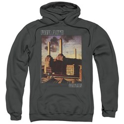 Pink Floyd - Mens Faded Animals Pullover Hoodie