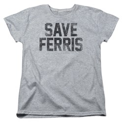 Ferris Bueller - Womens Save Ferris T-Shirt