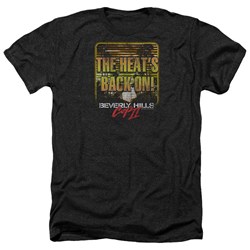 Beverly Hills Cop III - Mens The Heats Back On Heather T-Shirt