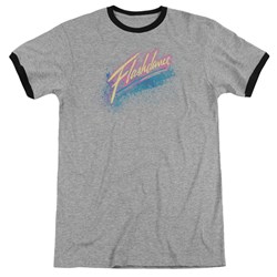 Flashdance - Mens Spray Logo Ringer T-Shirt