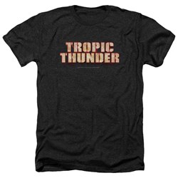 Tropic Thunder - Mens Title Heather T-Shirt