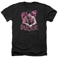 Pretty In Pink - Mens I Heart Duckie Heather T-Shirt