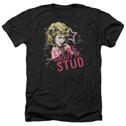 Grease - Mens Tell Me About It Stud Heather T-Shirt