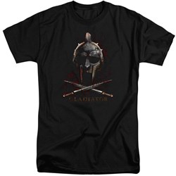 Gladiator - Mens Helmet Tall T-Shirt