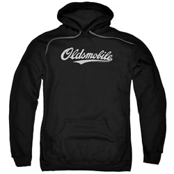 Oldsmobile - Mens Oldsmobile Cursive Logo Pullover Hoodie