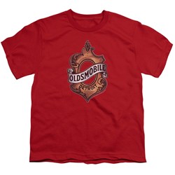 Oldsmobile - Big Boys Detroit Emblem T-Shirt