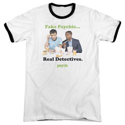 Psych - Mens Take Out Ringer T-Shirt