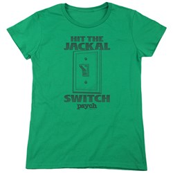 Psych - Womens Jackal Switch T-Shirt