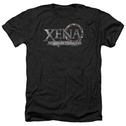 Xena - Mens Battered Logo Heather T-Shirt