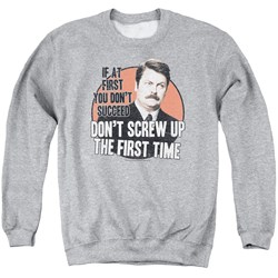 Parks and Recreation - Mens Don'T Screw Up Sweater