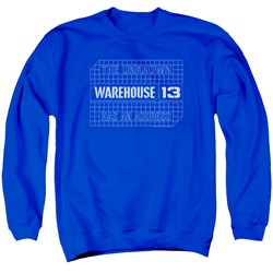 Warehouse 13 - Mens Blueprint Logo Sweater