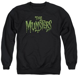 The Munsters - Mens Distress Logo Sweater
