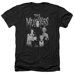 The Munsters - Mens Family Portrait Heather T-Shirt