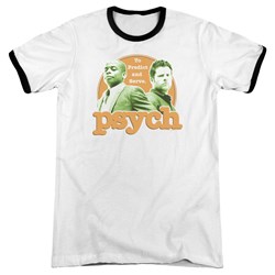 Psych - Mens Predictable Ringer T-Shirt