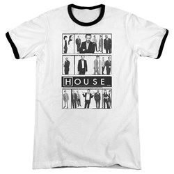 House - Mens Film Ringer T-Shirt