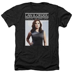 Law And Order SVU - Mens Behind Closed Doors Heather T-Shirt