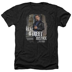 Law And Order SVU - Mens Street Justice Heather T-Shirt