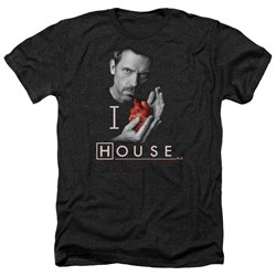 House - Mens I Heart House Heather T-Shirt