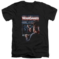 Wargames - Mens Poster V-Neck T-Shirt