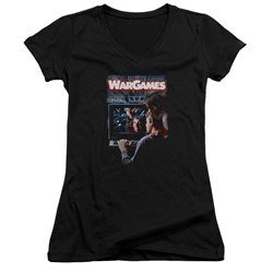 Wargames - Juniors Poster V-Neck T-Shirt